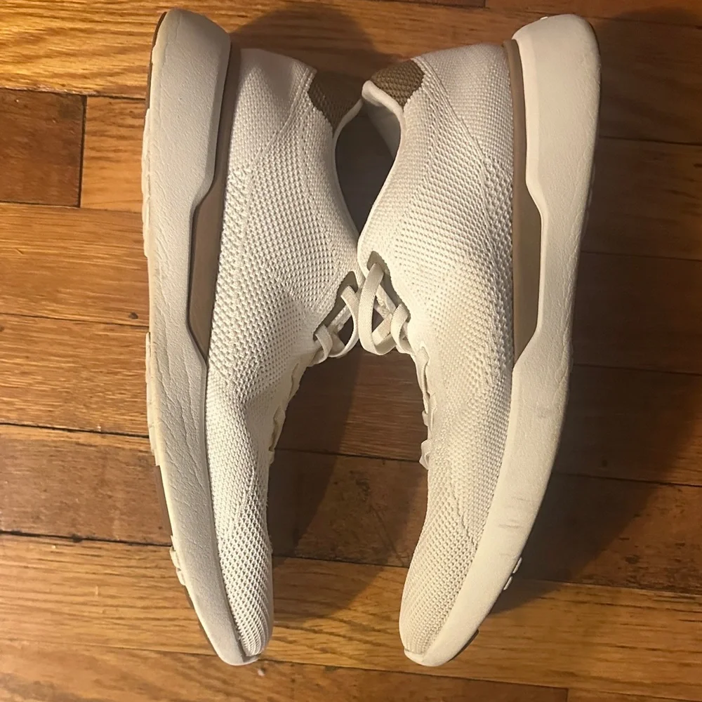 Peter Millar Men's Camberfly White Knit Athletic Sneakers US10 - Picture 6 of 8